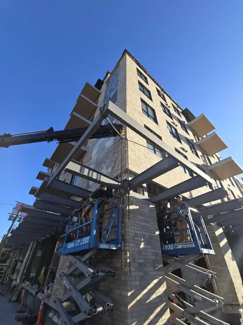 Building 1 - steel work by Markon Metalworks