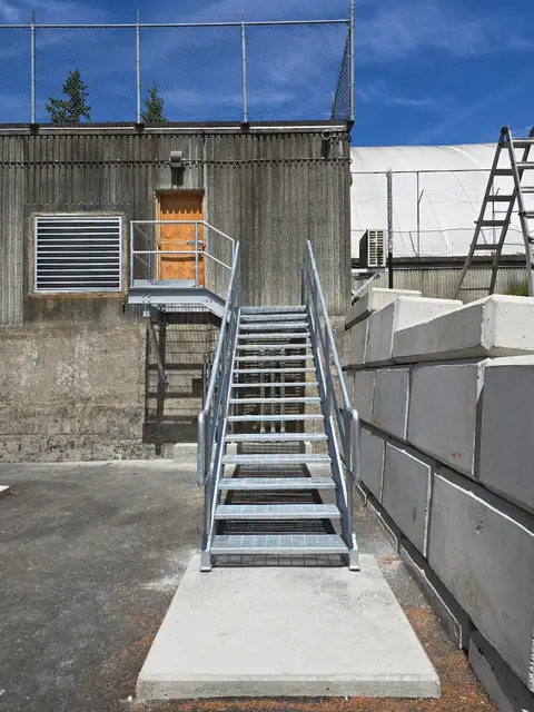 Dino Pump Station - steel work by Markon Metalworks